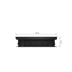 Внутрипольный конвектор Royal Thermo Atrium 75/300/2700-DG-U-LB