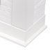 Каминокомплект Firelight Prestigio 25 с очагом Electrolux EFP/P-2520LS камень белый/шпон белый дуб