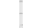 Электрический полотенцесушитель Primoclima Sol Q E Graphite 150*18 4