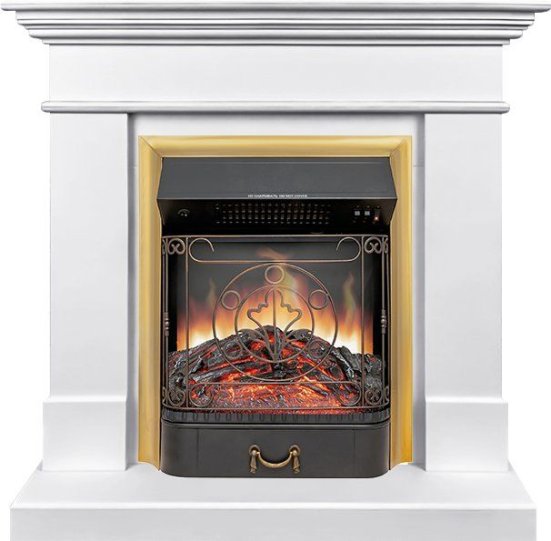 Каминокомплект Royal Flame California STD CRM (Разборный) с очагом Majestic FX M Black RC санд сноу
