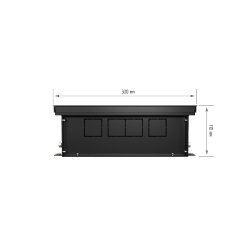 Внутрипольный конвектор Royal Thermo Atrium 110/300/1700-DG-U-AU