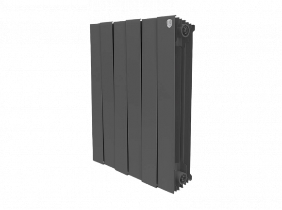 Биметаллический радиатор отопления Royal Thermo PianoForte 500 6 секций Noir Sable