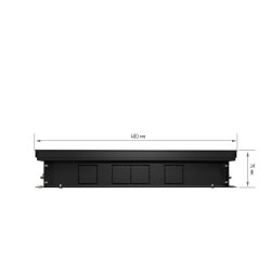 Внутрипольный конвектор Royal Thermo Atrium 75/400/1900-DG-U-NA