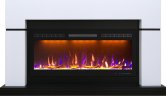 Каминокомплект Royal Flame Lindos с очагом Crystal 40 RF белый с черным