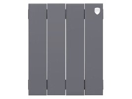 Биметаллический радиатор отопления Royal Thermo PianoForte 300 4 секции Silver Satin