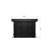 Внутрипольный конвектор Royal Thermo Atrium 150/200/2300-DG-U-BL