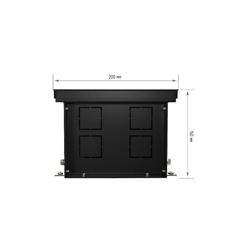 Внутрипольный конвектор Royal Thermo Atrium 150/200/2300-DG-U-BL