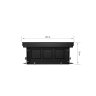Внутрипольный конвектор Royal Thermo Atrium 90/200/2500-DG-U-DB