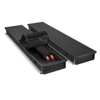 Внутрипольный конвектор Royal Thermo Atrium 90/250/2100-DG-U-BL