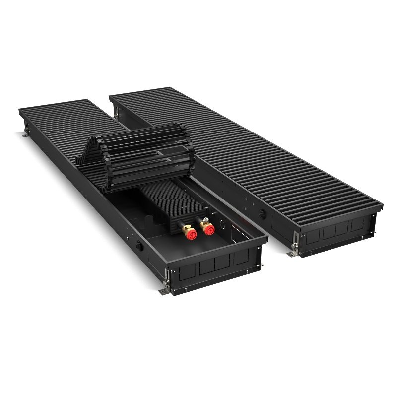 Внутрипольный конвектор Royal Thermo Atrium 90/250/2100-DG-U-BL