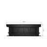 Внутрипольный конвектор Royal Thermo Atrium 90/250/2100-DG-U-BL