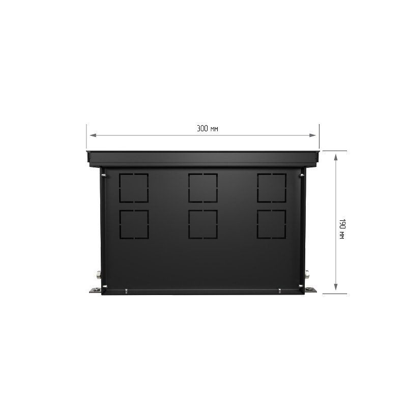 Внутрипольный конвектор Royal Thermo Atrium 190/300/2700-DG-U-AU