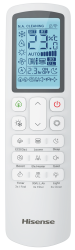 Кассетная сплит-система Hisense ACT-24UR4RJC8/PE-QFA/CD/AUW-24U4RJ7 Heavy EU DC Inverter Wi-Fi