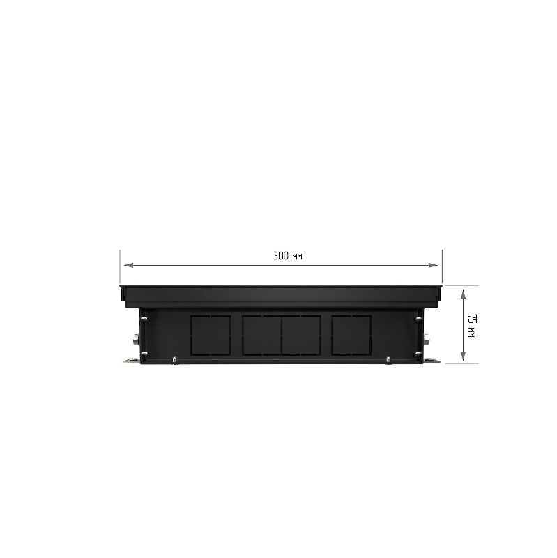 Внутрипольный конвектор Royal Thermo Atrium 75/300/2200-DG-U-LB