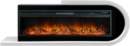 Каминокомплект Royal Flame Basel R с очагом Vision 60 LOG LED белый с черным