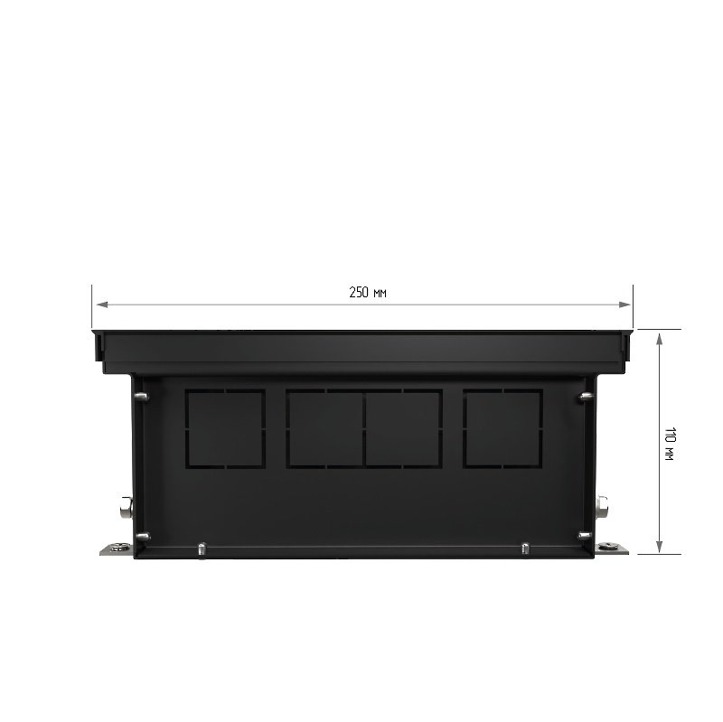 Внутрипольный конвектор Royal Thermo Atrium 110/250/2500-DG-U-BL