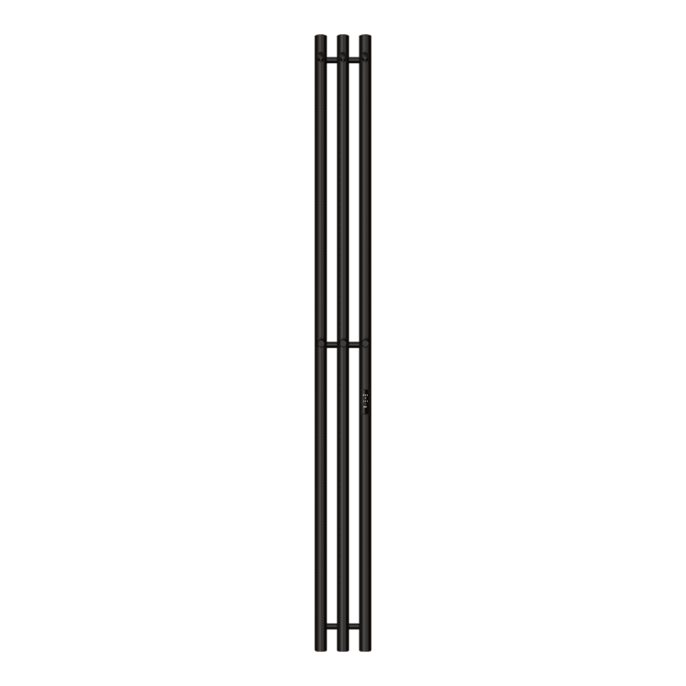 Электрический полотенцесушитель Primoclima Sol R C E Black 150*12 3