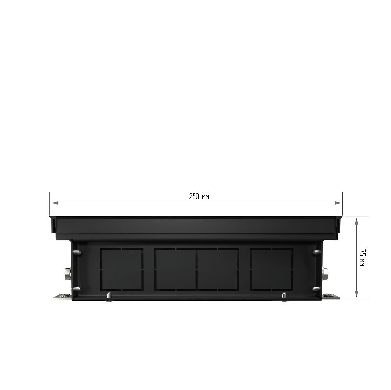 Внутрипольный конвектор Royal Thermo Atrium 75/250/2300-DG-U-LB