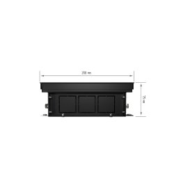 Внутрипольный конвектор Royal Thermo Atrium 75/200/2700-DG-U-LB
