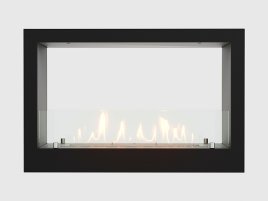 Встроенный биокамин Lux Fire Сквозной 730 S ВБКС-730S